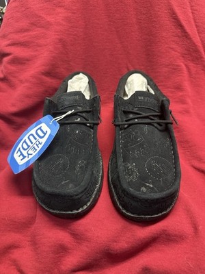 Hey Dude Wally Jelly Roll Black Lightweight Comfort Men display picture 3