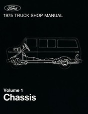 1975 Ford Truck Shop Manual Set Pickup Bronco Econoline Van F100 F150 F250 F350