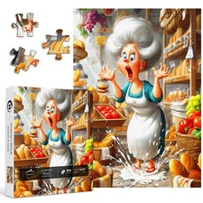 Grandma 1000 Piece Difficult Jigsaw Puzzle for Adults 27.5 x 19.7 Inch