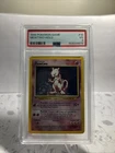 1999 Pokémon TCG Mewtwo Base Set Holo Unlimited Rare Card 10/102 PSA 3