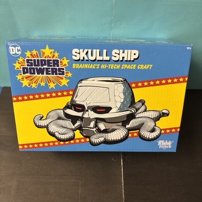 NEW McFarlane Toys - DC Super Powers Skull Ship, Brainiac's Hi-Tech Space Craft