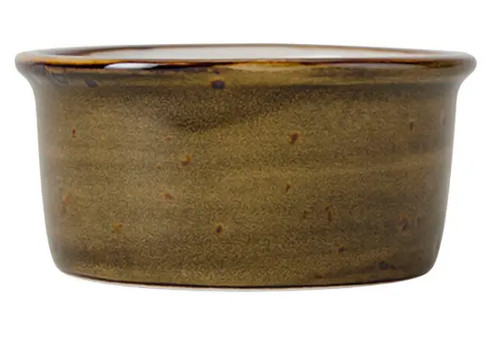 Tuxton China Inc Artisan Geode 2-1/2 oz Walnut Porcelain Round Ramekin - 2 Dz - 第 1/1 張圖片