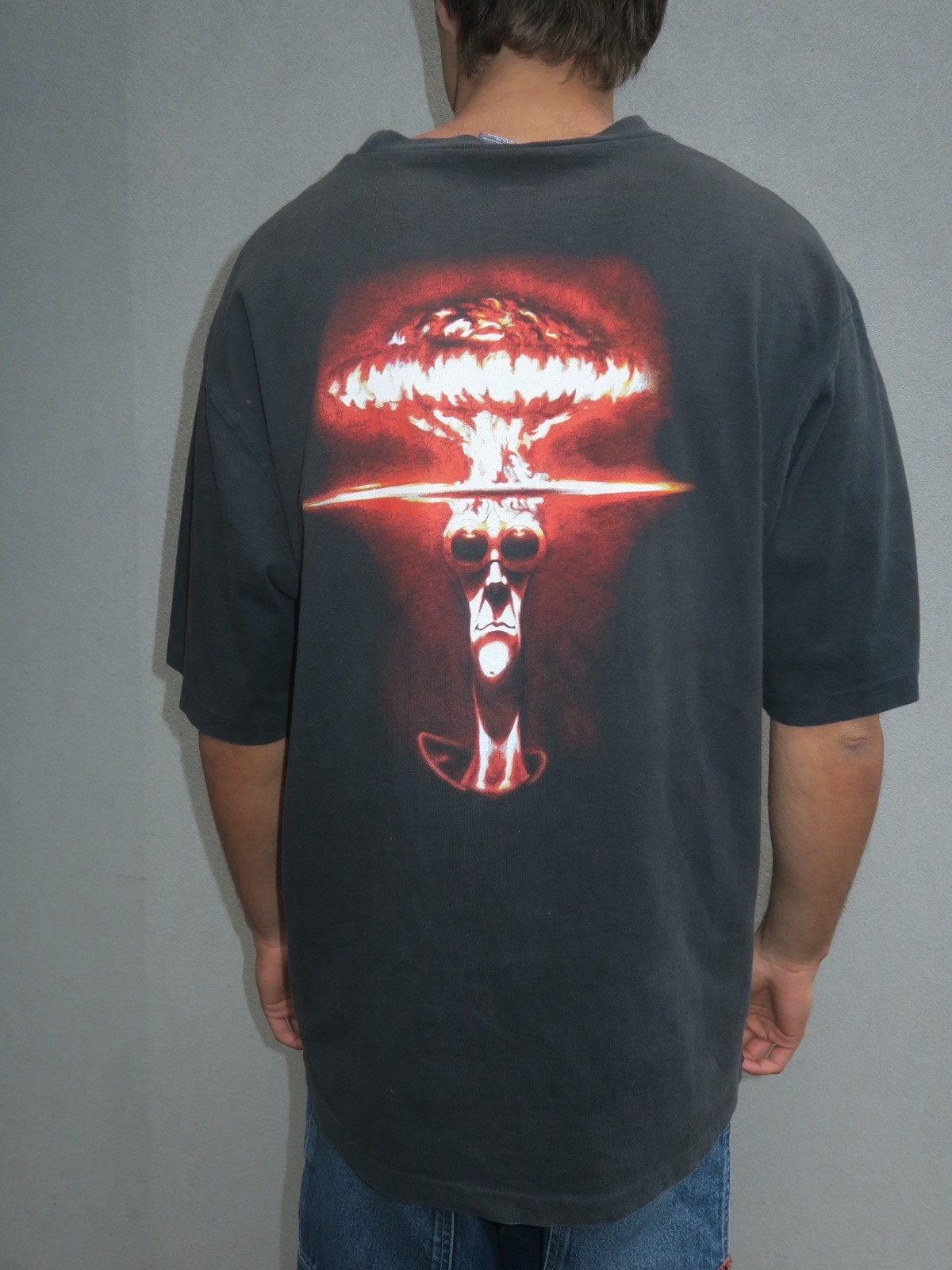Oakley Software 90s Vintage Grail Mad Scientist Shirt Single Stitch SIZE XL image 2