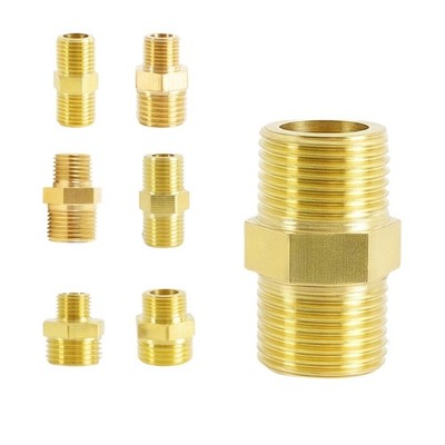 Rustproof Double Male Thread Adapter Multiple Size for Pipe Connection Solution
