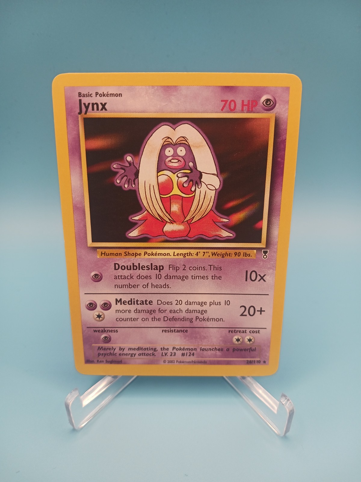 Pokemon Jynx LP 26/110 Legendary Collection Rare