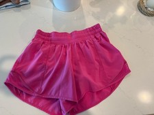 Lululemon Speed Up shorts pink color Size 4