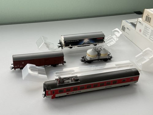 Märklin H0 Wagen-Konvolut 4284, 4761, 4732, 4735 Sondermodell | Zustand: Gebraucht