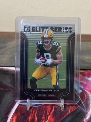 2022 Donruss Optic Elite Series Rookies Insert ESR-12 CHRISTIAN WATSON Rookie RC
