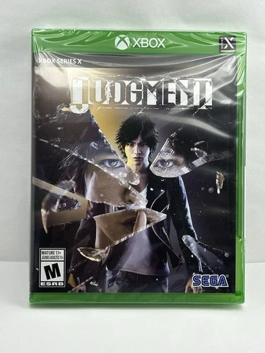 Judgment (Microsoft Xbox Series X, 2021) Brand New Sealed USA ESRB Version