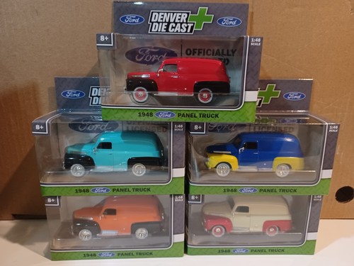 24 PACK Die-Cast 1:48 Scale Vehicles - Power Wagons, Fury Cars, Panel & Pick-ups - Picture 3 of 23