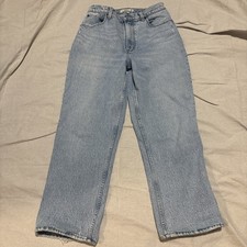 Abercrombie  Fitch Women's the 90's Straight Ultra High Rise Jeans Size 10R 30