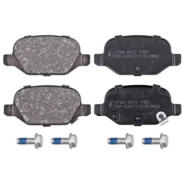Bremsbelagsatz Mit VerschleißWarnung 14,5 Mm A.B.S. FüR U.A. Fiat 500L-image