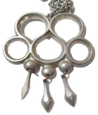 Sweden Tennesmed Signed Vintage Pewter Pendant Necklace Handcrafted