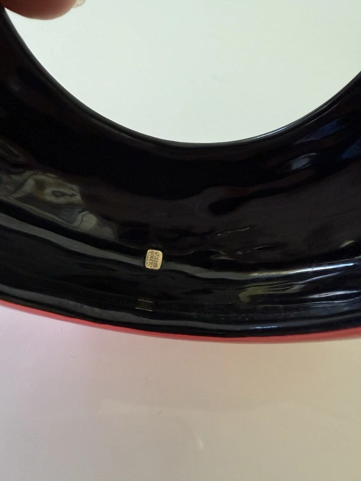 Brazalete Brazalete Grande Lucite Hinchado ALEXIS BITTAR - Rojo (M/L) Foto 4 de 4