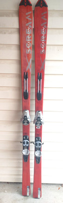 Salomon X Scream ProLink Pro Link Snow Skis with Salomon Carbon Bindings 185cm
