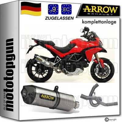 ARROW KOMPLETTANLAGE OP RACE-TECH TITAN C DUCATI MULTISTRADA 1200 2013 13