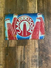Campari Soda metal sign, 30x20 cm