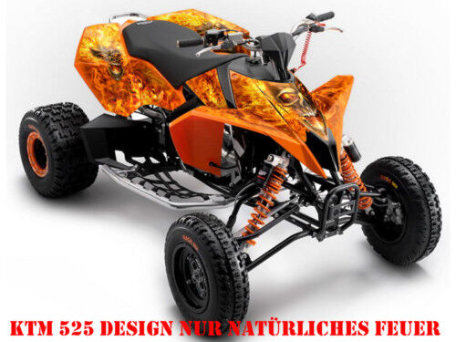 INVISION DEKOR GRAPHIC KIT ATV KTM 450 505 525 SX XC NITRO B - Bild 1 von 7