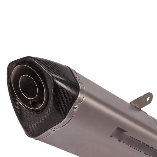 For SYM CRUISYM 300i 2018-2023 Exhaust Pipe Motorcycle Slip-on Muffler Titanium - Picture 5 of 11