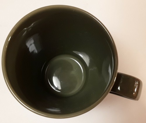 Starbucks Coffee Cup Design House Stockholm Olive Green Ribbed Mugs 2009 - Picture 2 of 6