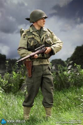 DID A80144 WWII US 2nd Ranger Battalion Series 4 Private Jackson 1
