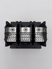 NEW Edison HPB312-3 Open Power Distribution Block, 400A, 3-pole. 600V rated.
