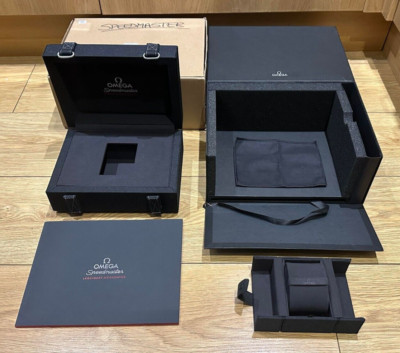 Genuine Omega Speedmaster Professional Watch Box with Travel Case