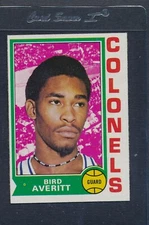 1974/75 Topps #231 Bird Averitt Colonels EX *1438