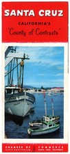1940s-50s Santa Cruz California Brochure with...