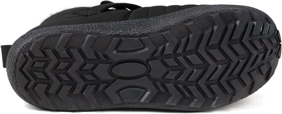 FUR LINED SNOW Boot Plush Hiking Boots Cozy Men Winter Warm Ankle Boots