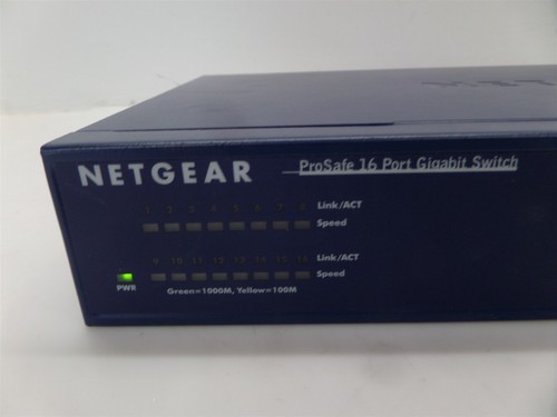 Netgear JGS516 v2 ProSafe 16-Port Gigabit Unmanaged Switch - Picture 2 of 7