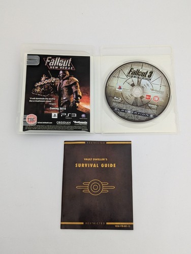 Very Good Genuine PlayStation 3 PS3 Game Fallout 3 Game of the Year Edition PAL - Picture 3 of 4