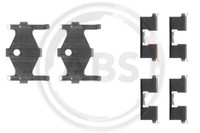 A.B.S. 1185Q ZubehöRsatz, Scheibenbremsbelag Hinten FüR Honda