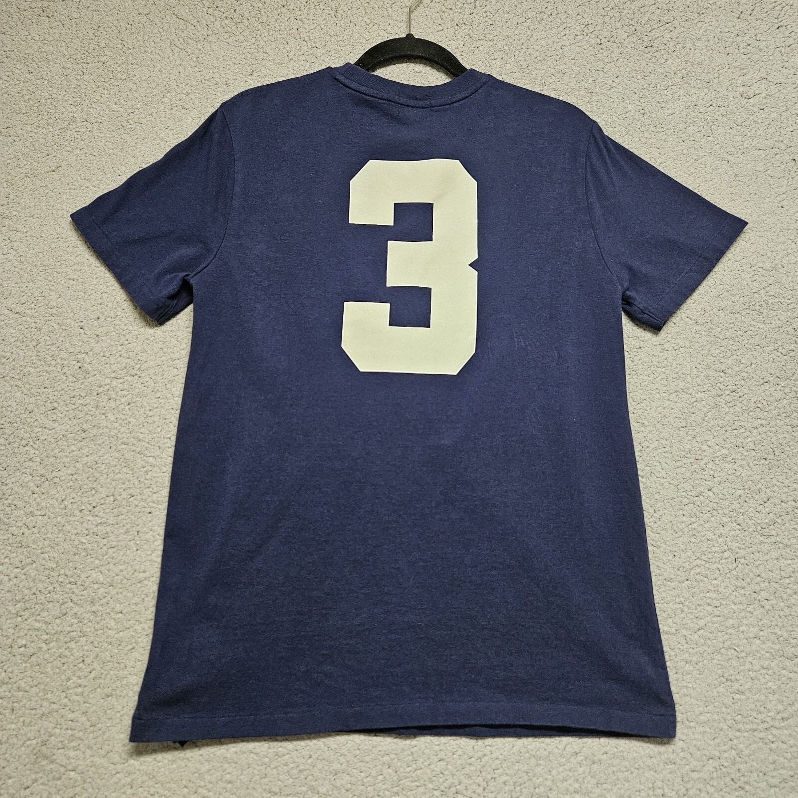 Polo Ralph Lauren camicia grande pony girocollo XL (18 20) giovane manica corta blu