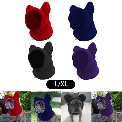 Pet Winter Ear Muffs Hat Ear Wrap Windproof Dog Hat for Dogs Pets Walking 