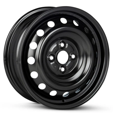 Rueda nueva para Toyota Yaris 2017-2020 llanta de acero negro de 15 pulgadas Foto 2 de 4