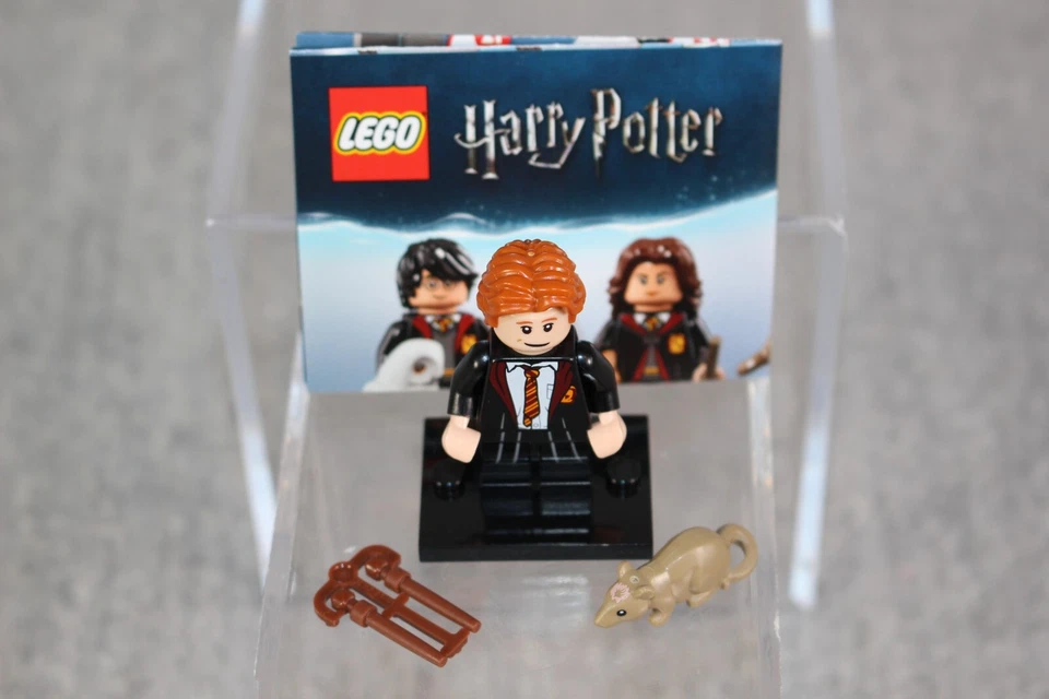 LEGO HARRY POTTER MINIFIGURE Ron Weasley Collectible Figure Complete Rare - Bild 4 von 4