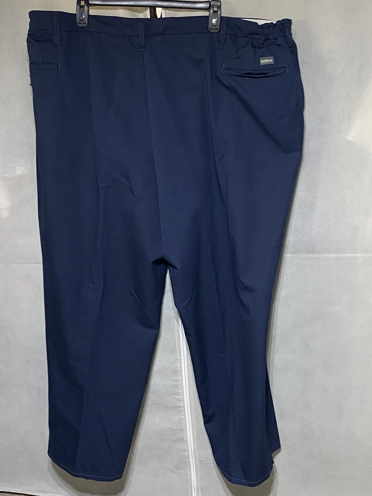 Unifirst Softwill Men's Blue Cargo Work Pants Size55/… Gem