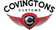 Covington Derby Cover Black Dimpled w Hardware Harley Road Glide Special 15-21 - Picture 3 of 4