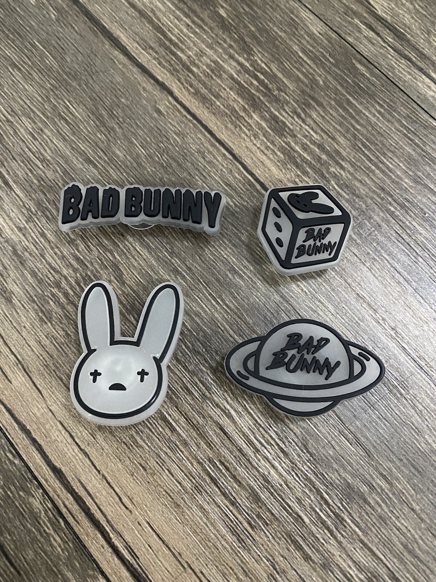 crocs with bad bunny charms