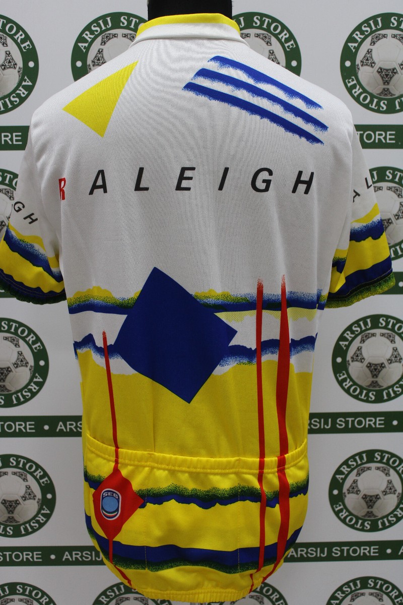 Maillot Cyclisme SEB Raleigh - Taille M - Manches Courtes - Multicolore