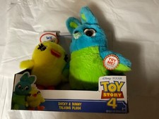 DUCKY  BUNNY TALKING PLUSH TOY STORY 4 Disney PIXAR New