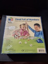 NEW FACTORY SEALED LEARNING RESOURCES HEAD FULL OF NUMBERS MATH GAME AGES 7 NOS