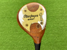 MacGregor Golf 693T Persimmon Driver Right Handed Steel Regular Flex Used Club