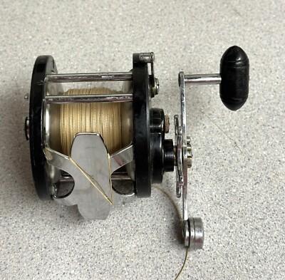 Moulinet De Pêche Ancien Penn Delmar N°285 – Vintage, Fabriqué Aux USA