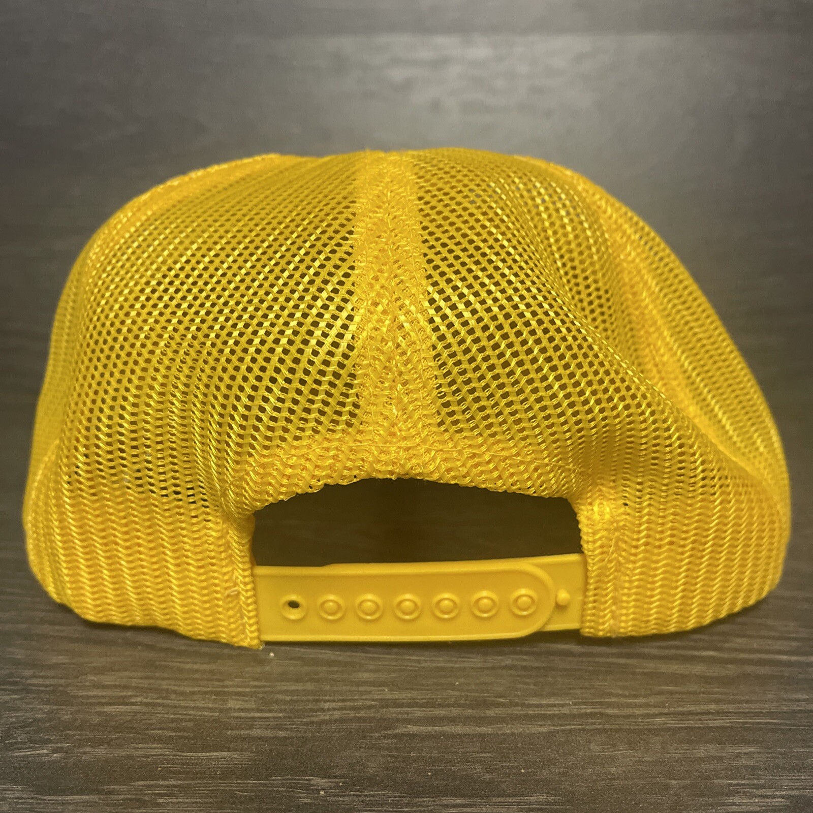 Halifax Paving Yellow Mesh Truck Cap Hat Snapback Tru… Gem