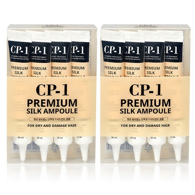 НАБОР шелковых ампул ESTHETIC HOUSE CP-1 Premium Silk Ampoule 20 мл x 8 меа
