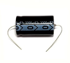 5pc Electrolytic Capacitor GHA 3300uF 63V 105 2000hrs 22x42mm Axial RoHS SC