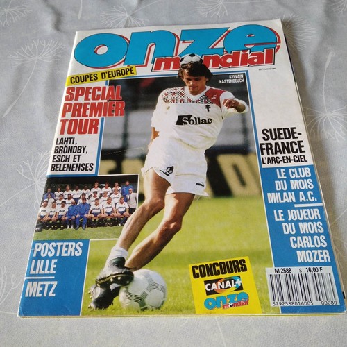 Année 1994 complète Revue Football Magazine Onze Mondial