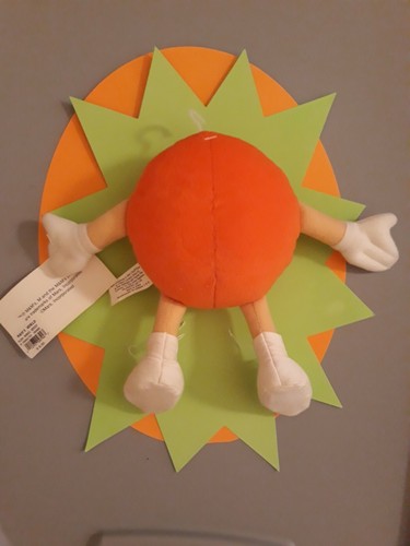 BUNGEE Boing! Boing! SOUNDS M&M's World⭐ Orange Character Plush VTG Collectible! - Picture 3 of 4